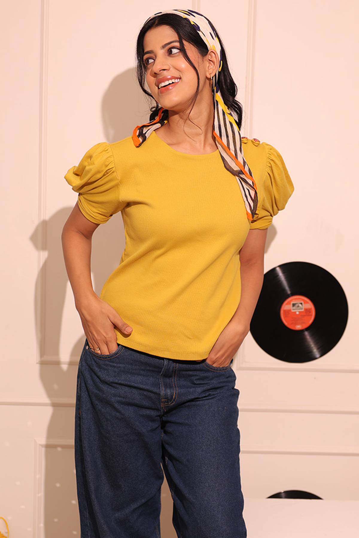 Fresca Twist Detail Top