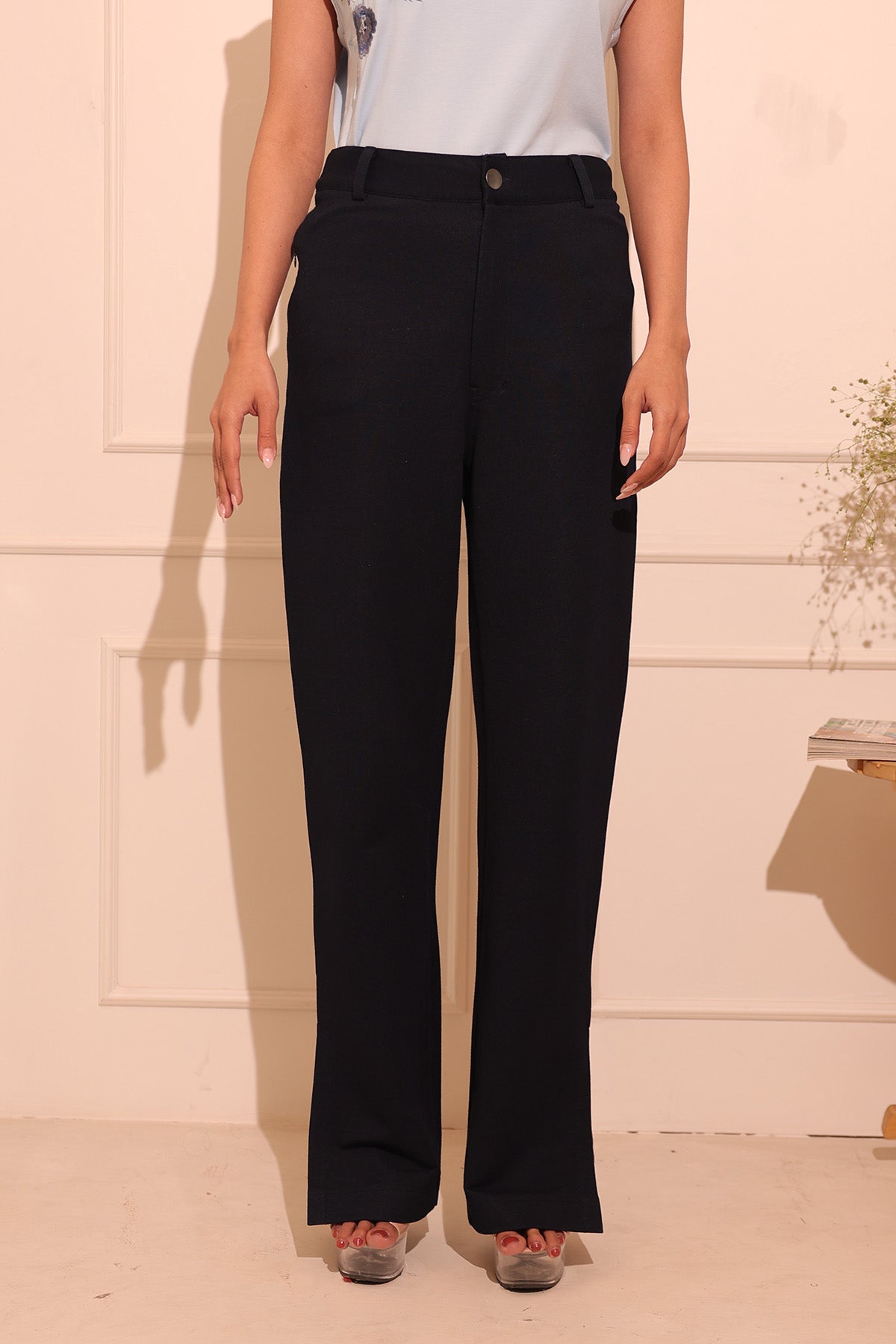 Araya Den Knit Bootleg Trousers