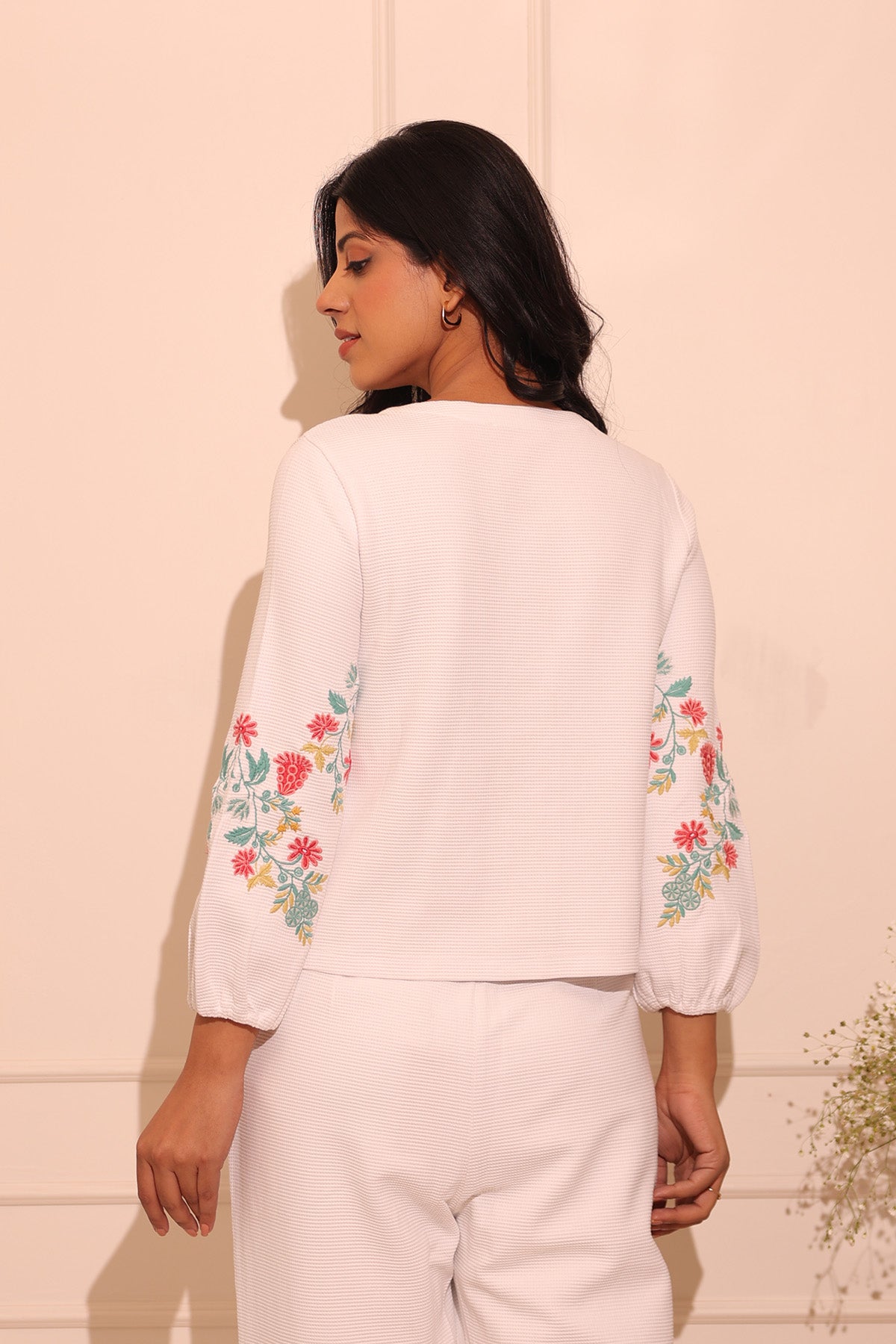 Nitya Waffle Co ord Set