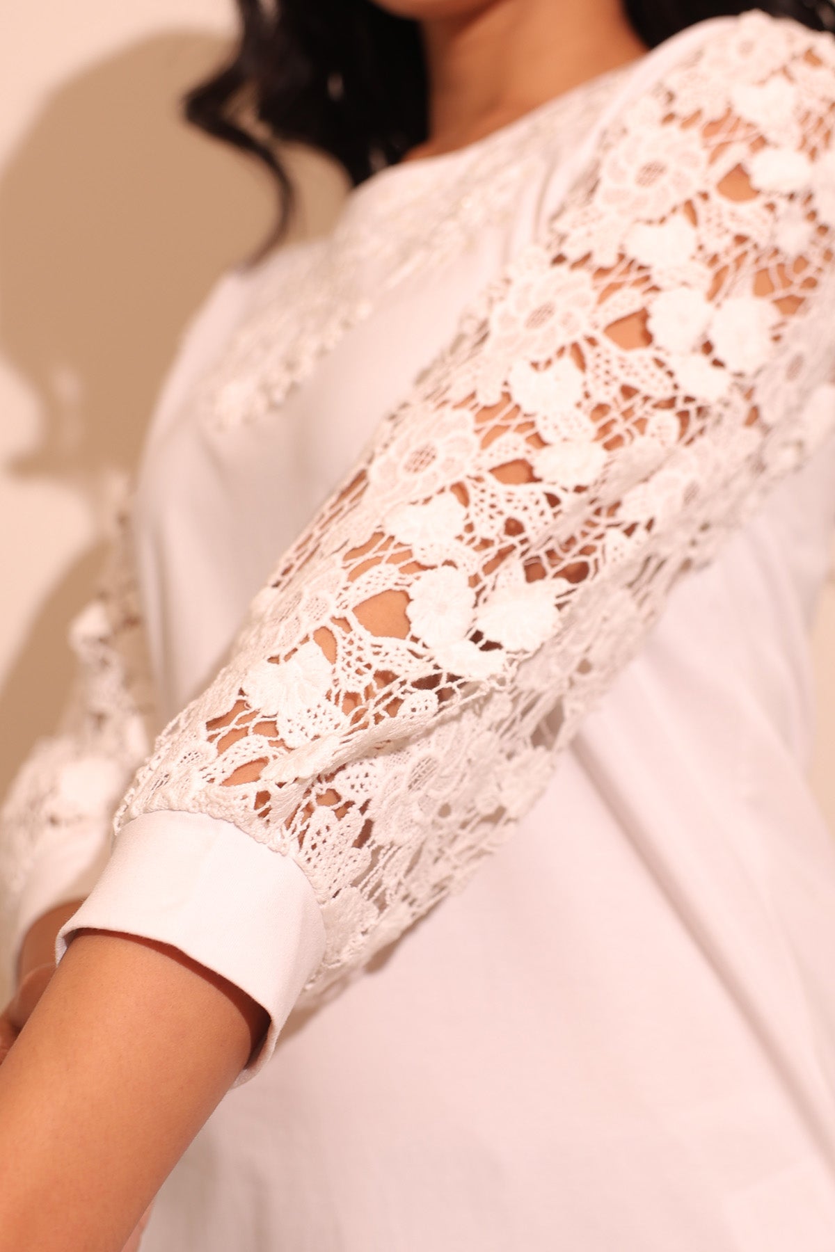 Genevieve Beaded Top