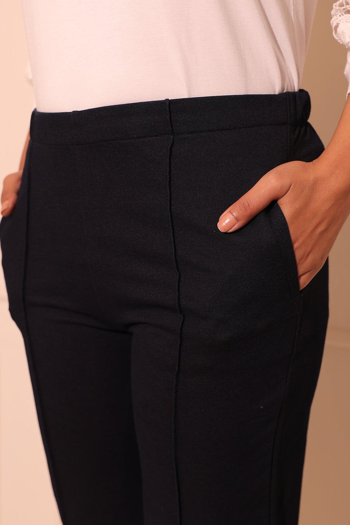 Serenna Den Knit Straight Fit Trousers