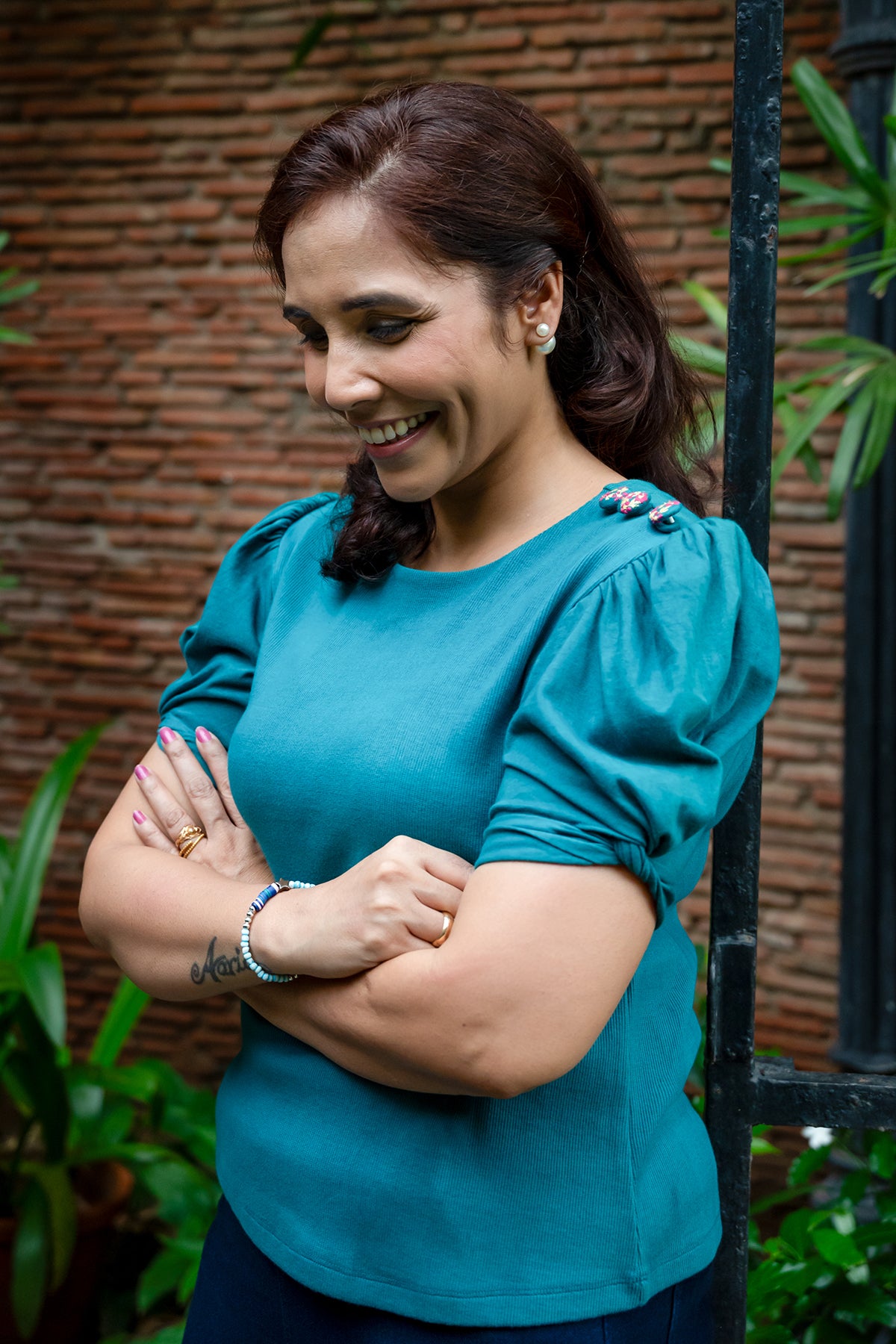 Fresca Twist Detail Top