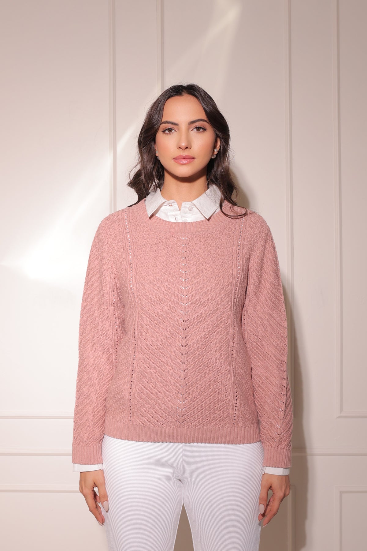 Aria Chevron Pullover