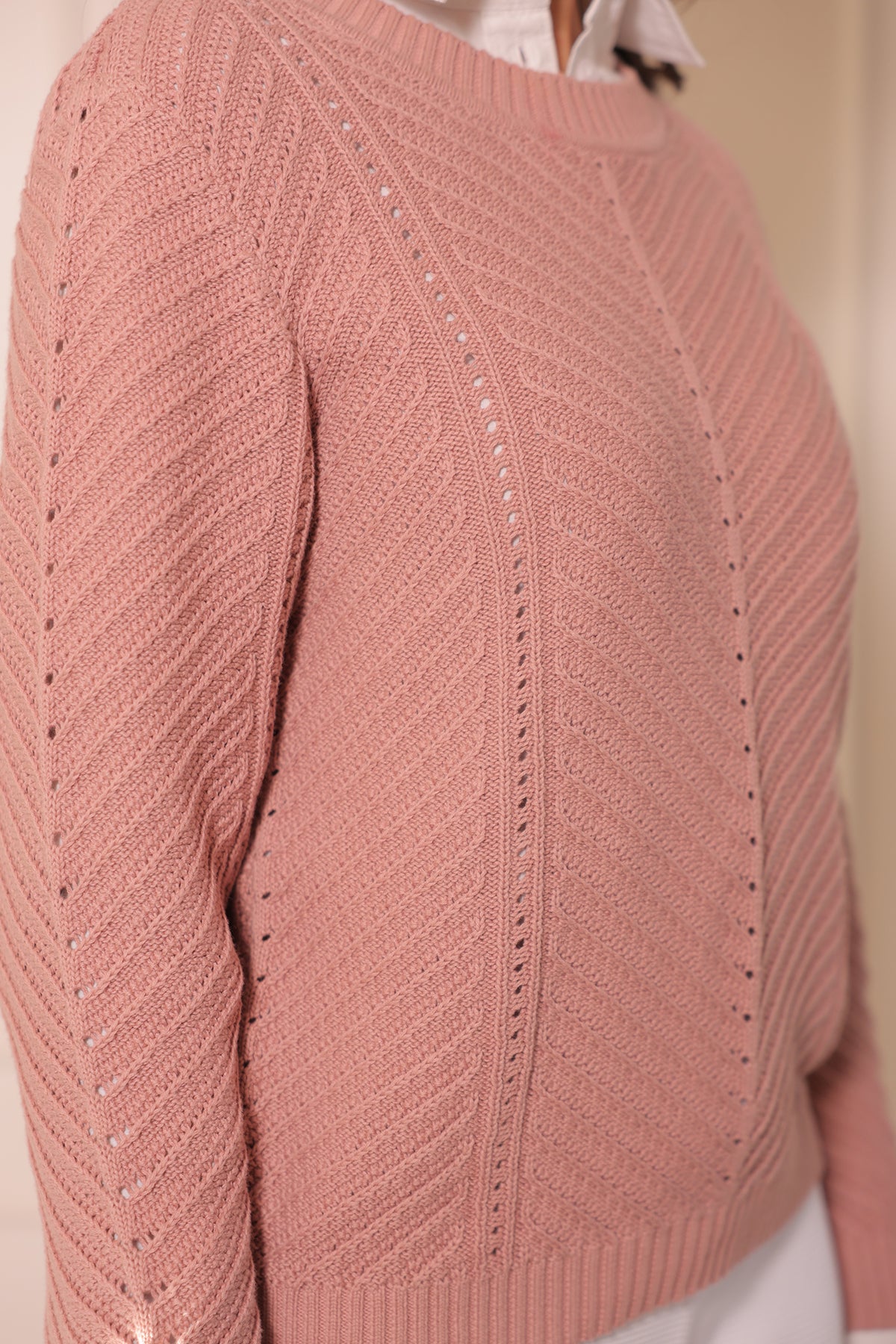 Aria Chevron Pullover
