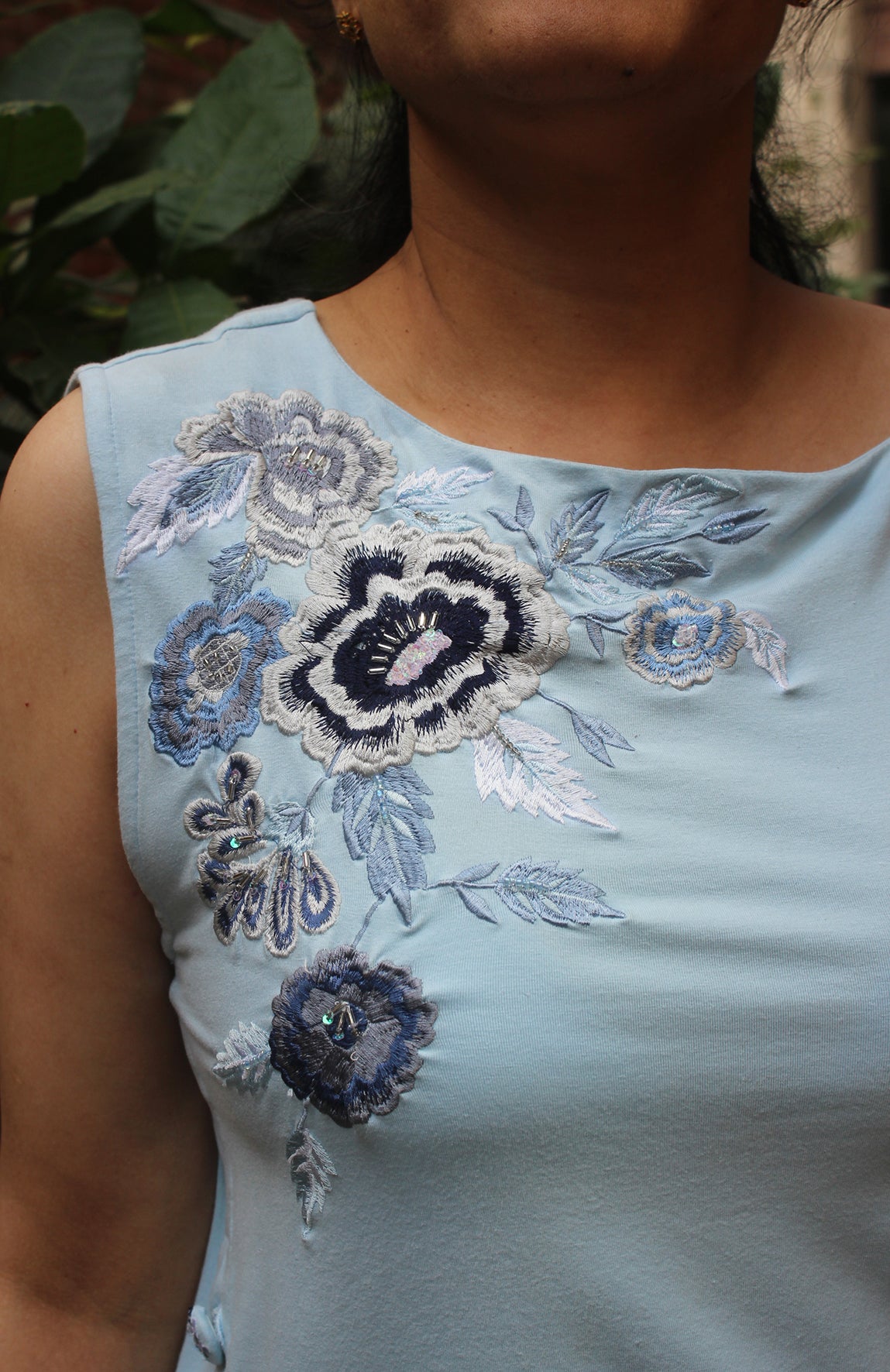 Mexican Corazon Sleeveless Top