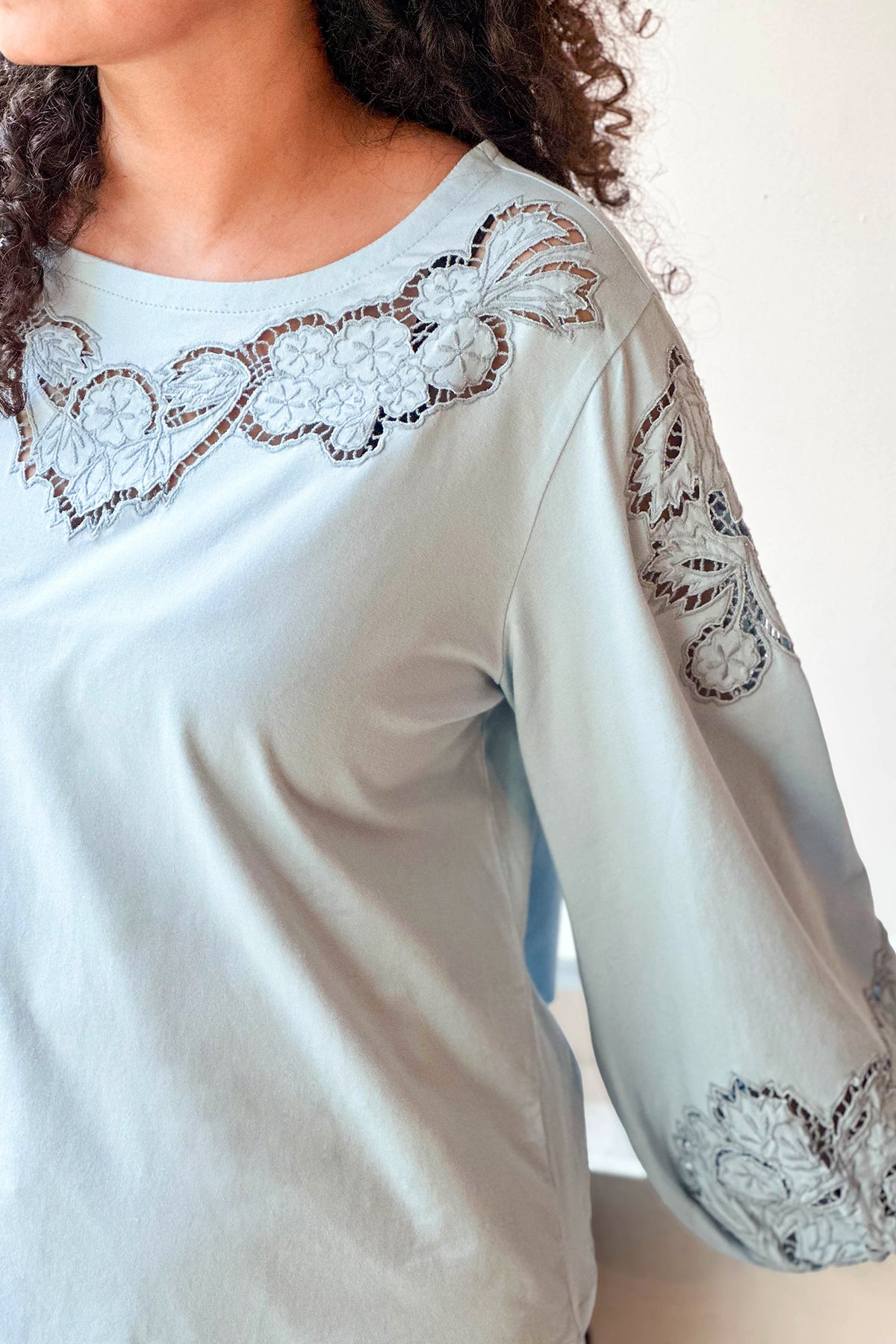 Regal Rosette Top