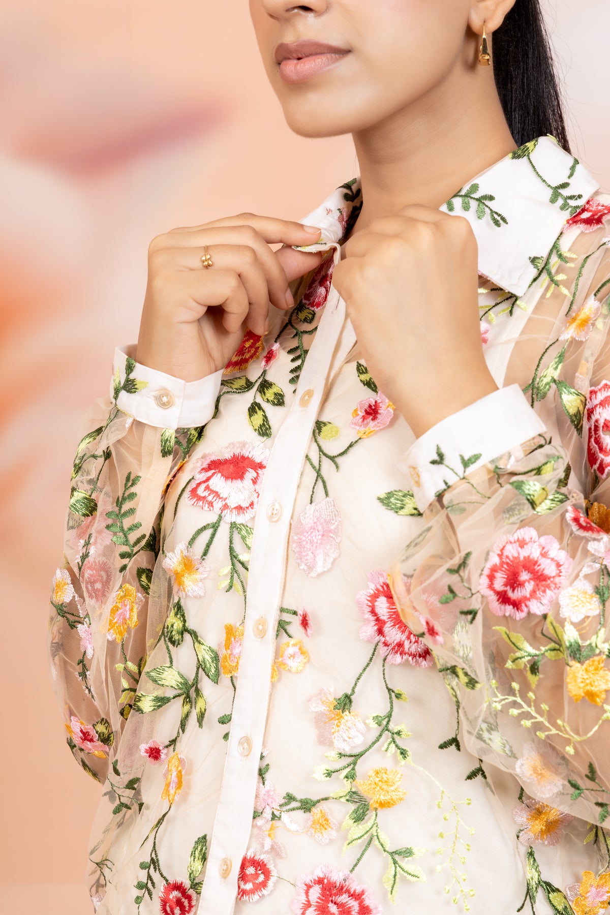 Camille Embroidered Shirt