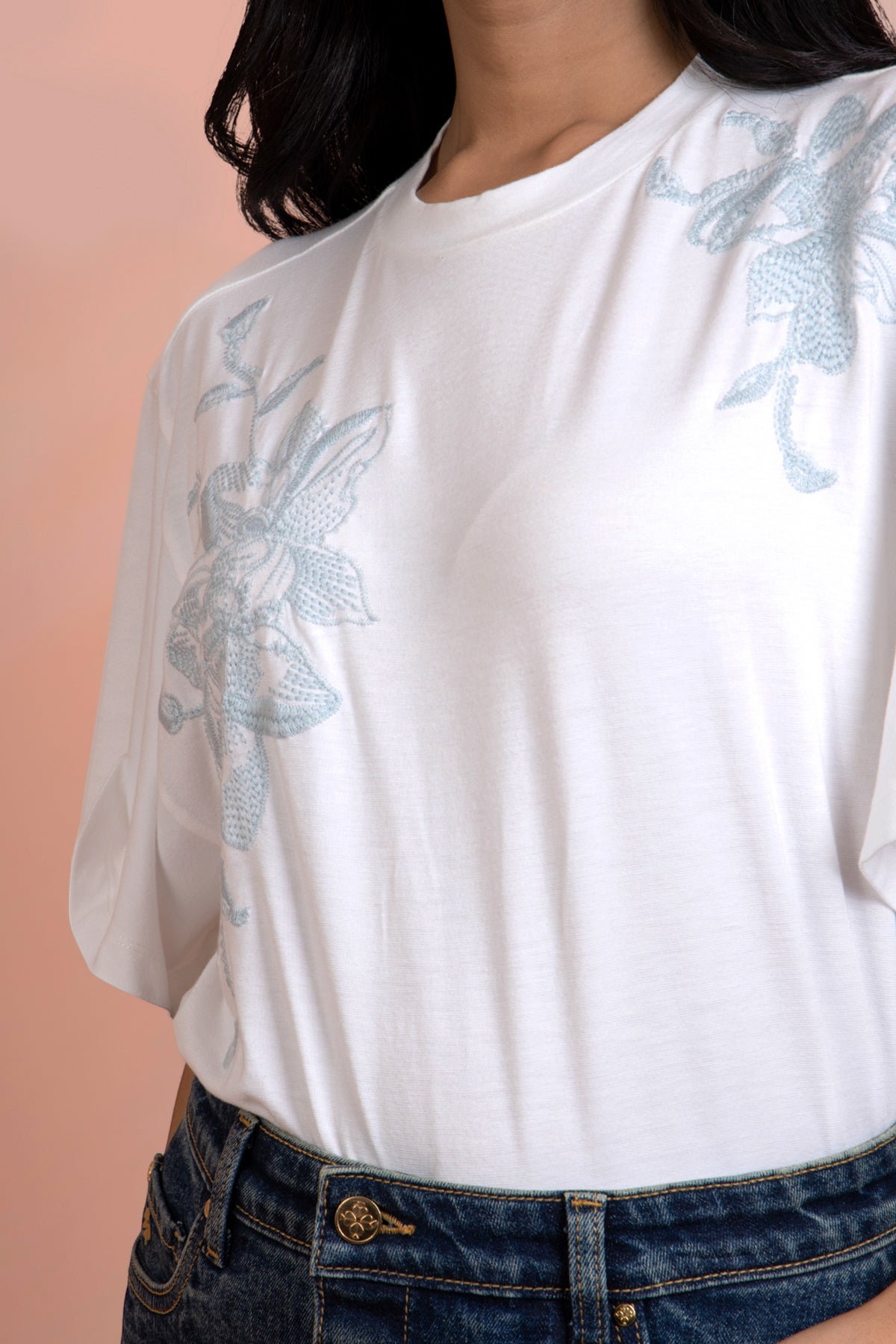 Elowen Embroidered Top