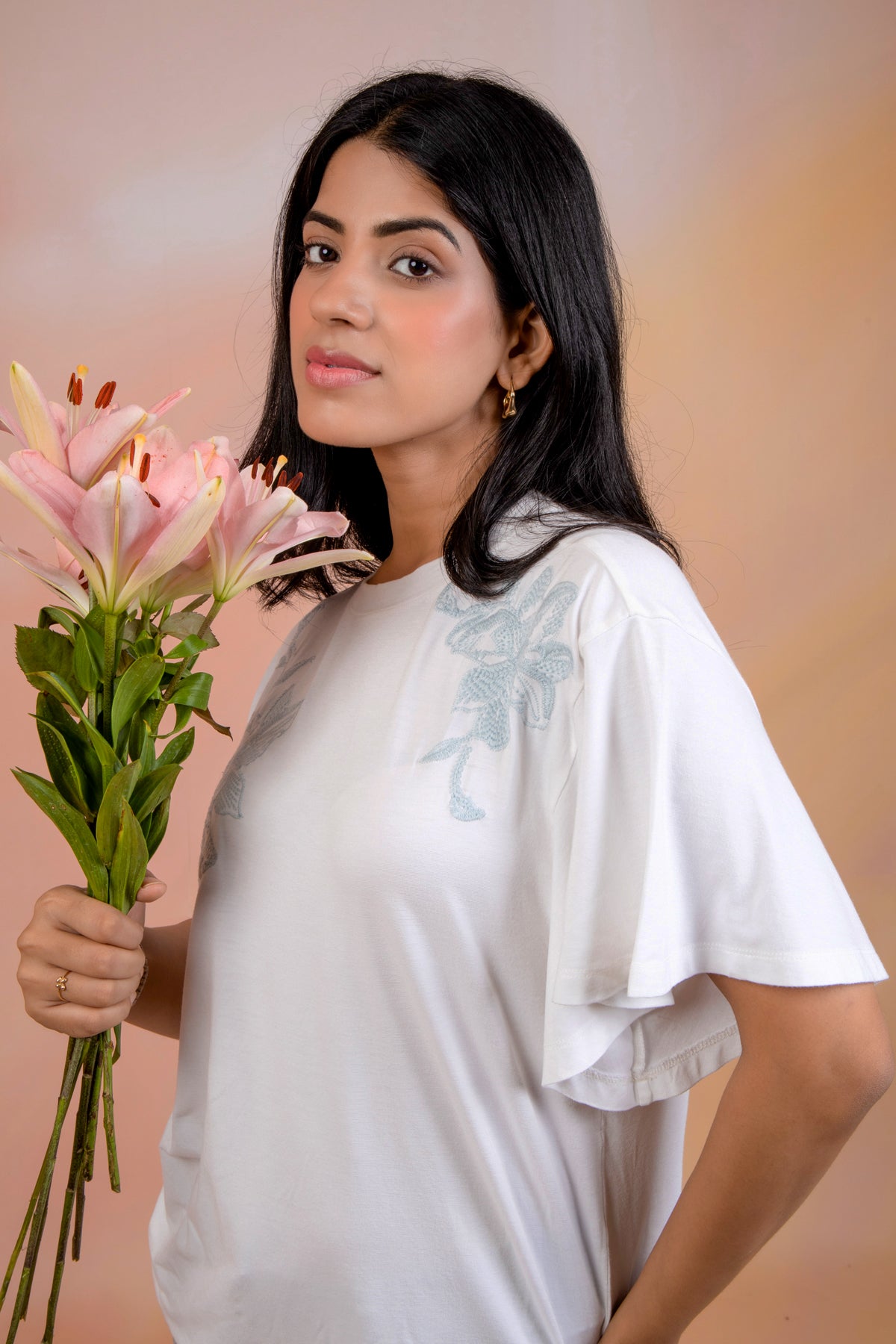 Elowen Embroidered Top