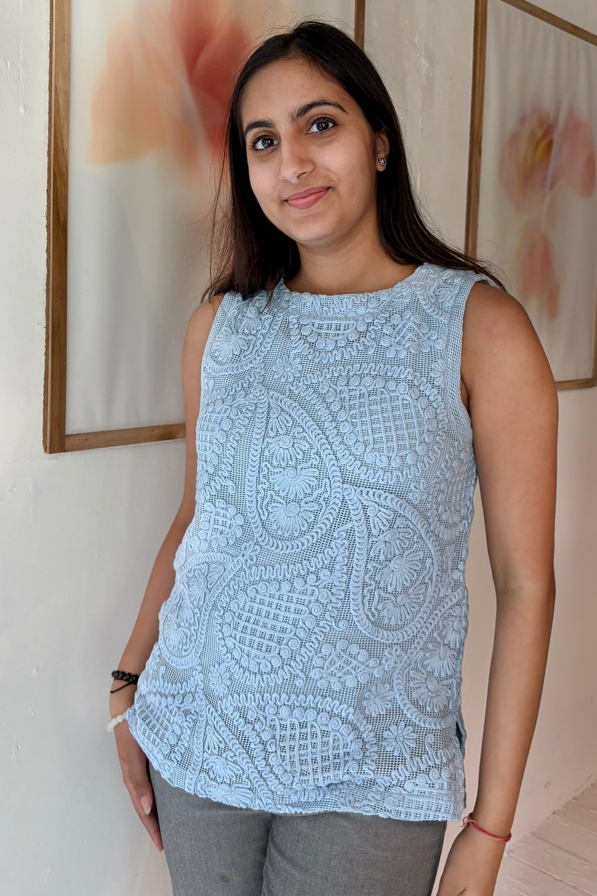Mehki Lace Top