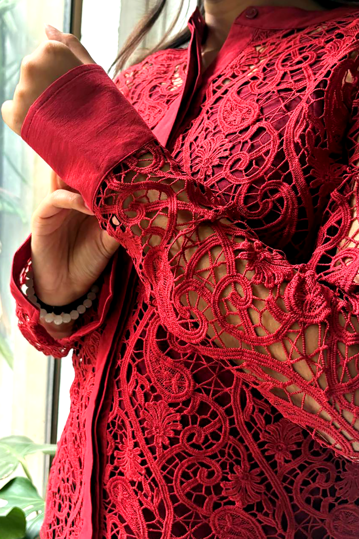Noir Lace Shirt