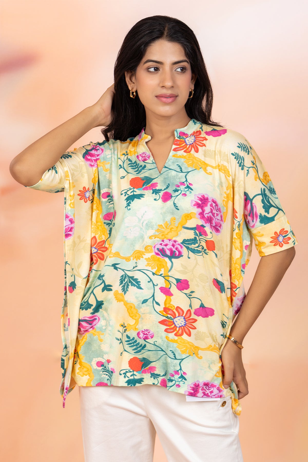 Eilira Layer Kaftan Top