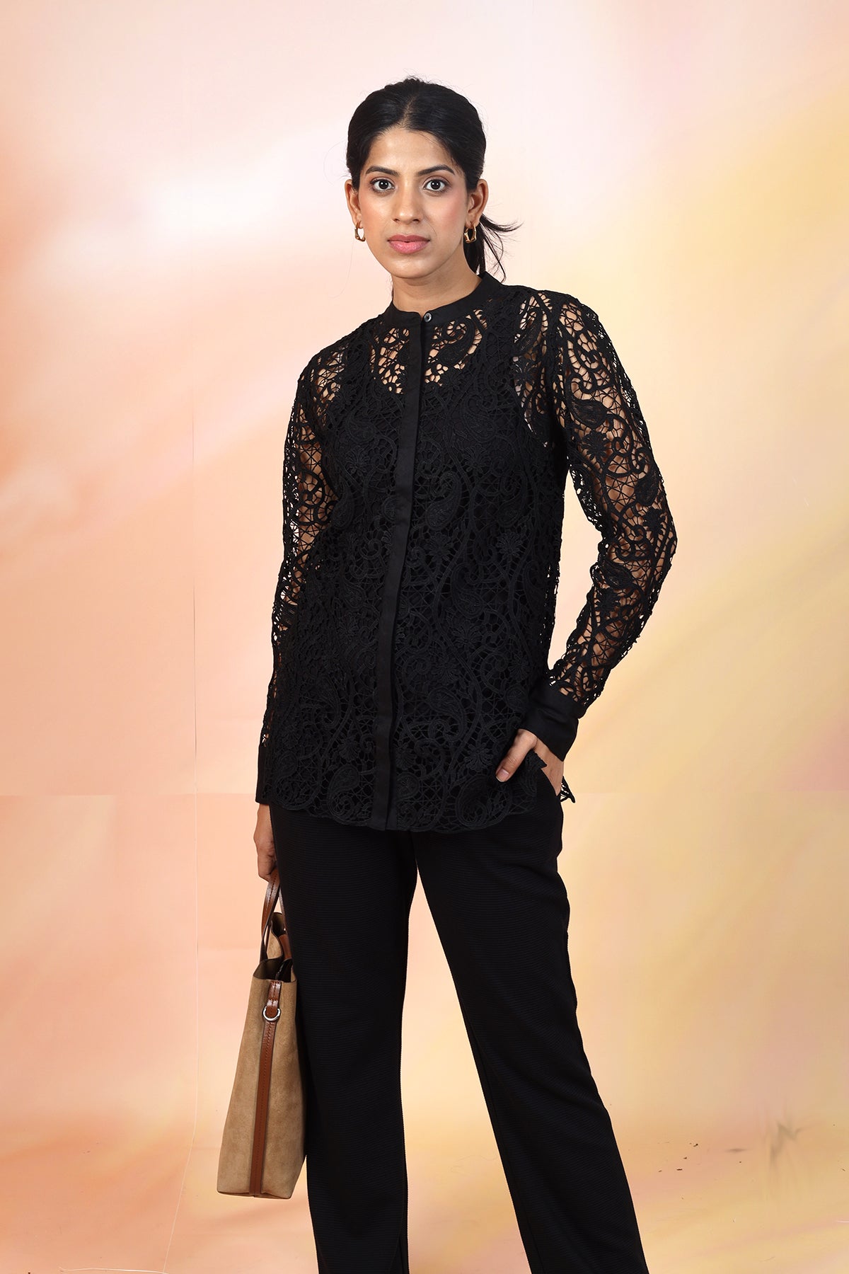 Noir Lace Shirt