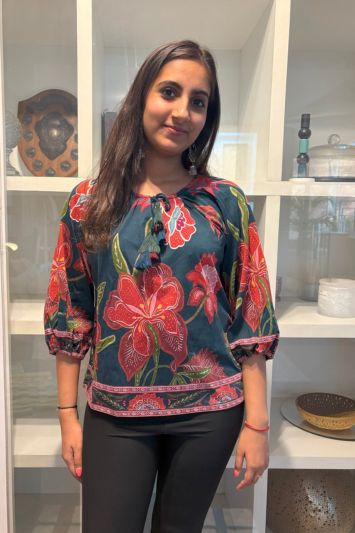 Palatial Paisley Top