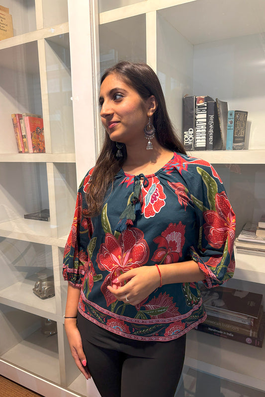 Palatial Paisley Top