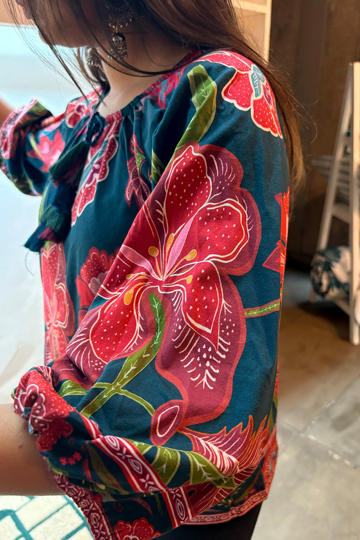 Palatial Paisley Top
