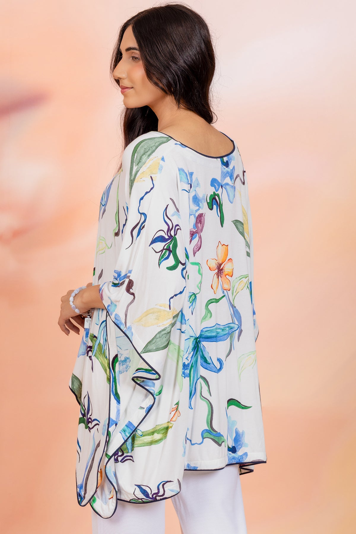 Willow Printed Cape