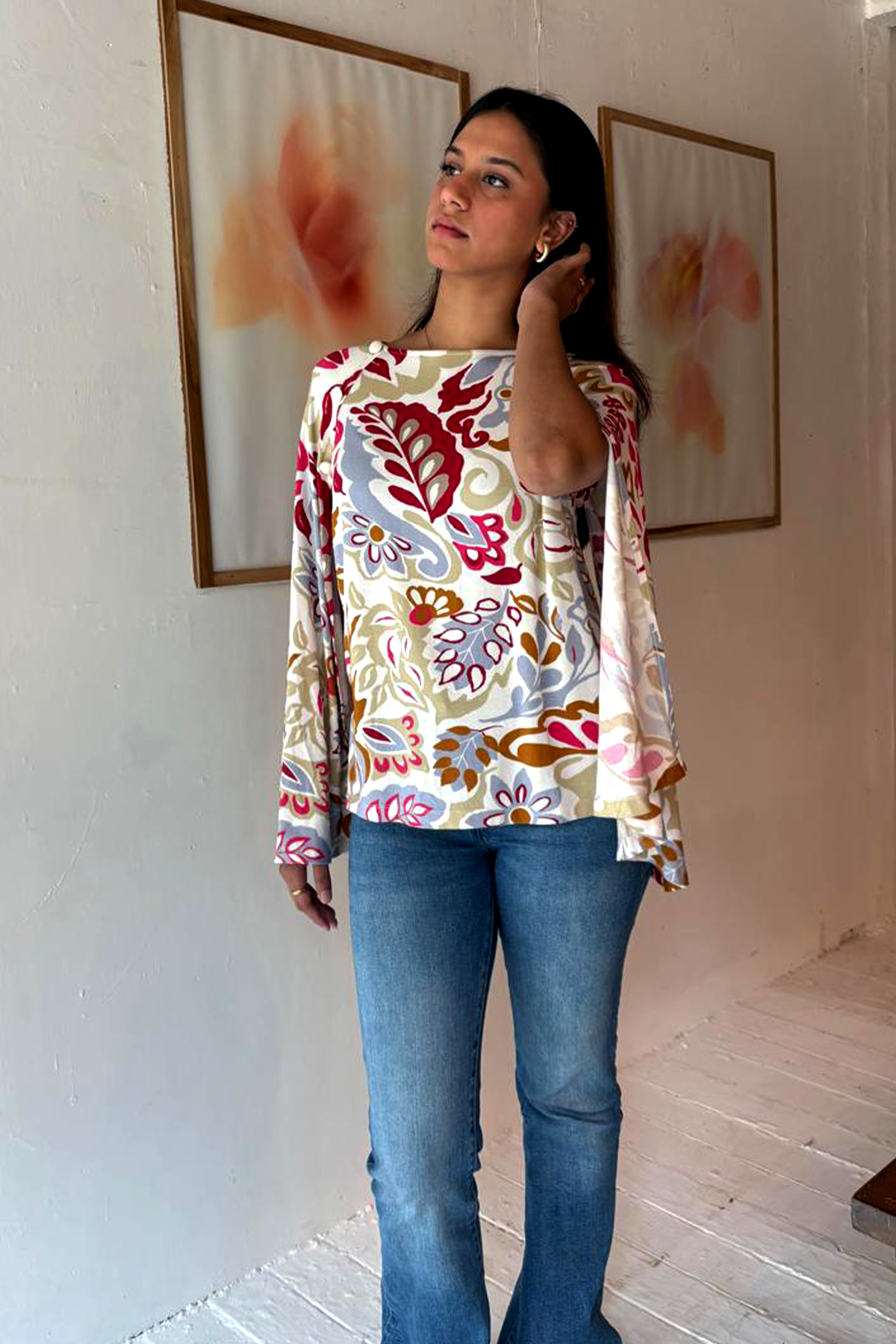 Freya Cape Top