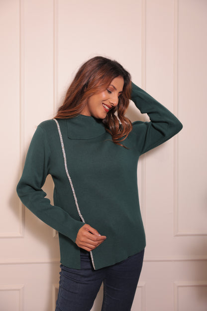 Starlit Slit Sweater