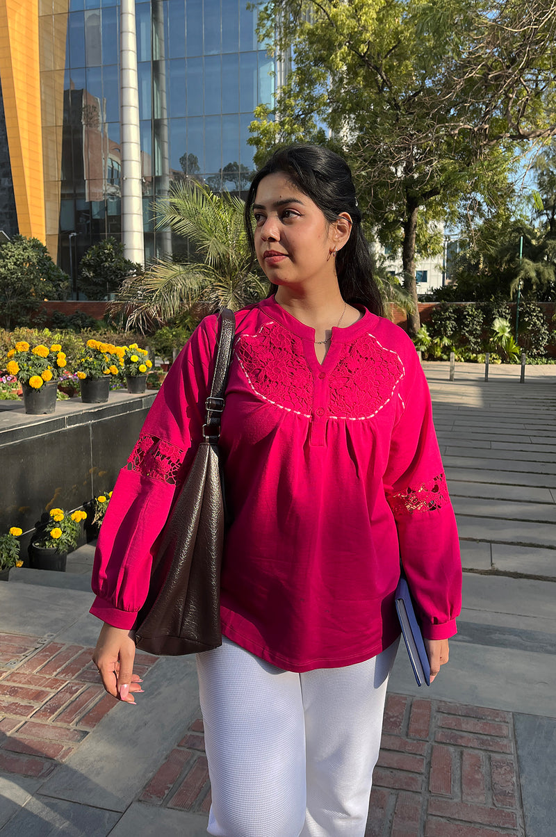 AMALIE RUBAB TOP