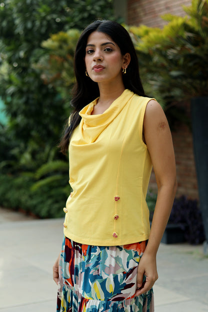 Blanca Cowl Neck Top