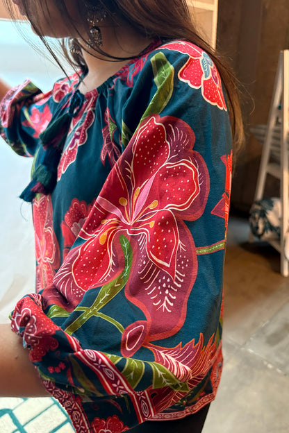 Palatial Paisley Top